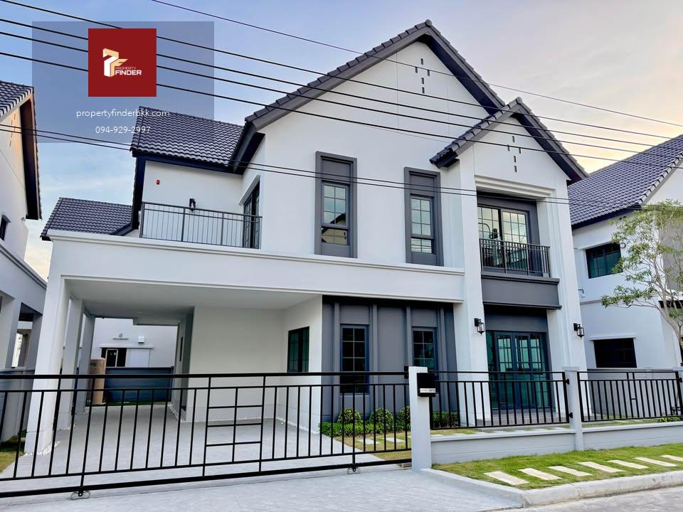 ขายบ้านเดี่ยวโครงการเซนโทร บางนา ( Centro Bangna ) ขนาด 62 ตร.ว. บ้านเลขที่ผลรวมดี เสริมมงคล อยู่แล้วรวย