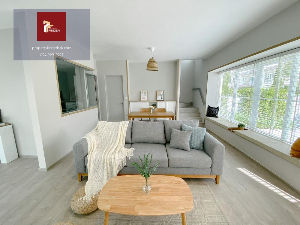 ให้เช่าบ้านแฝด อัญญ่า บางนา-รามคำแหง 2 (Anya Bangna-Ramkhamhaeng 2 ) ขนาด 39  ตร.ว.  Smart Home ตกแต่งหรู พร้อมอยู่ ใกล้  Mega Bangna