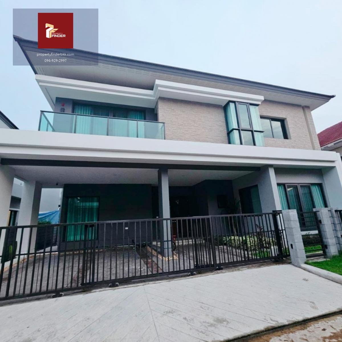 ให้เช่าบ้านเดี่ยว เดอะ ซิตี้ พระราม 9-กรุงเทพกรีฑา (The City Rama 9-Krungthep Kreetha) ขนาด 70 ตร.ว. บ้านใหม่มือ 1 แต่งครบ