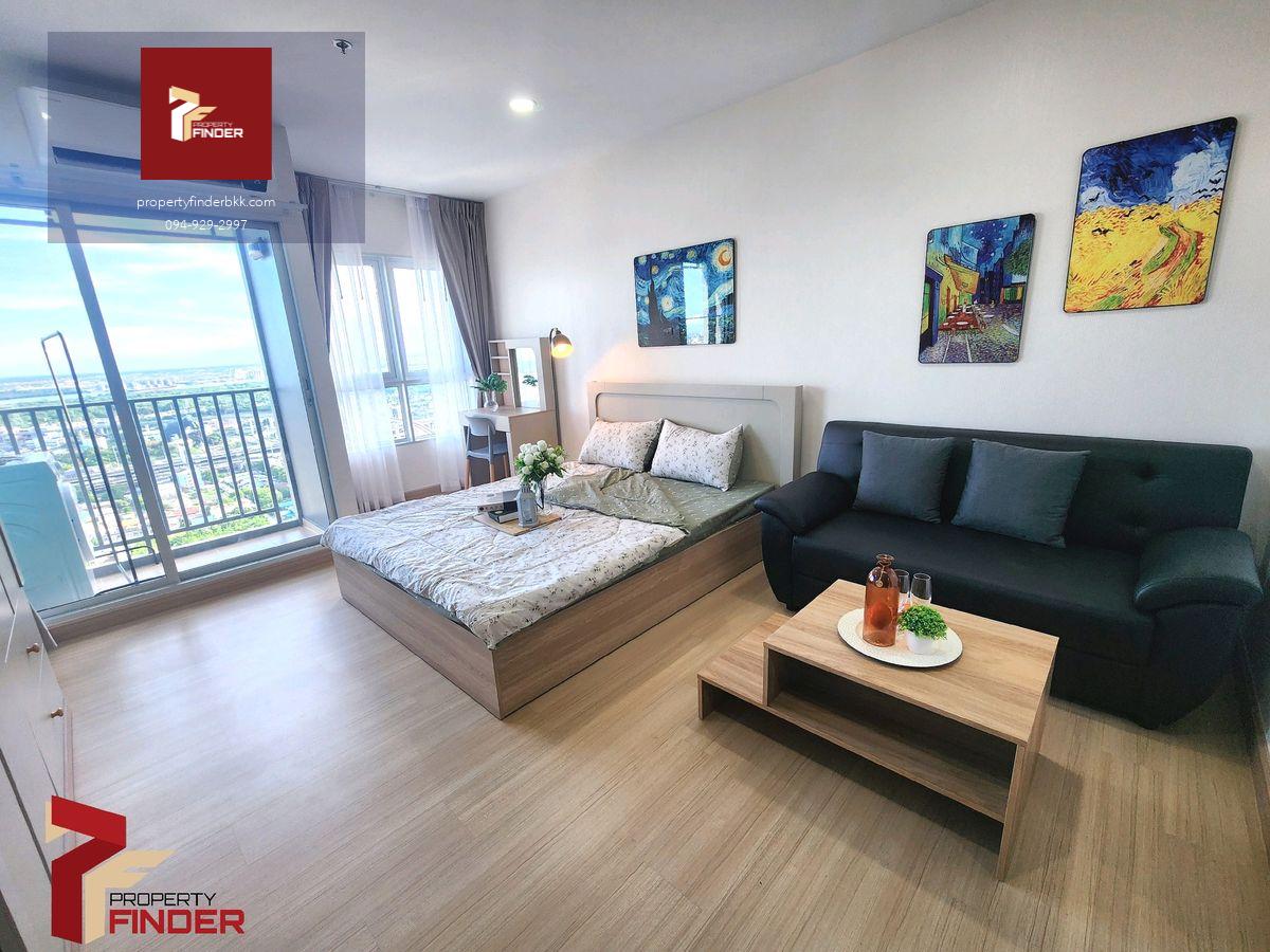 Rds-4823 ให้เช่าคอนโด ศุภาลัย เวอเรนด้า สุขุมวิท 117 (Supalai Veranda Sukhumvit 117) ห้องใหม่มือ 1 มีกระจกกั้นครัว นัดชมห้อง 👉line : @pfbkk