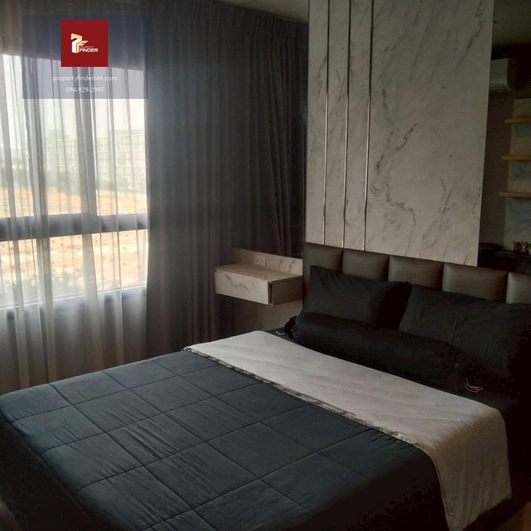 PFD-07835ให้เช่า Ideo New Rama 9 (ไอดิโอ นิว พระราม 9) 1 Bed 32 ตร.ม. วิวสระสวยมาก | ฟังก์ชันจัดเต็ม เครื่องซัก-อบผ้า + ทีวี 2 เครื่อง เพียง 15,000 บ.