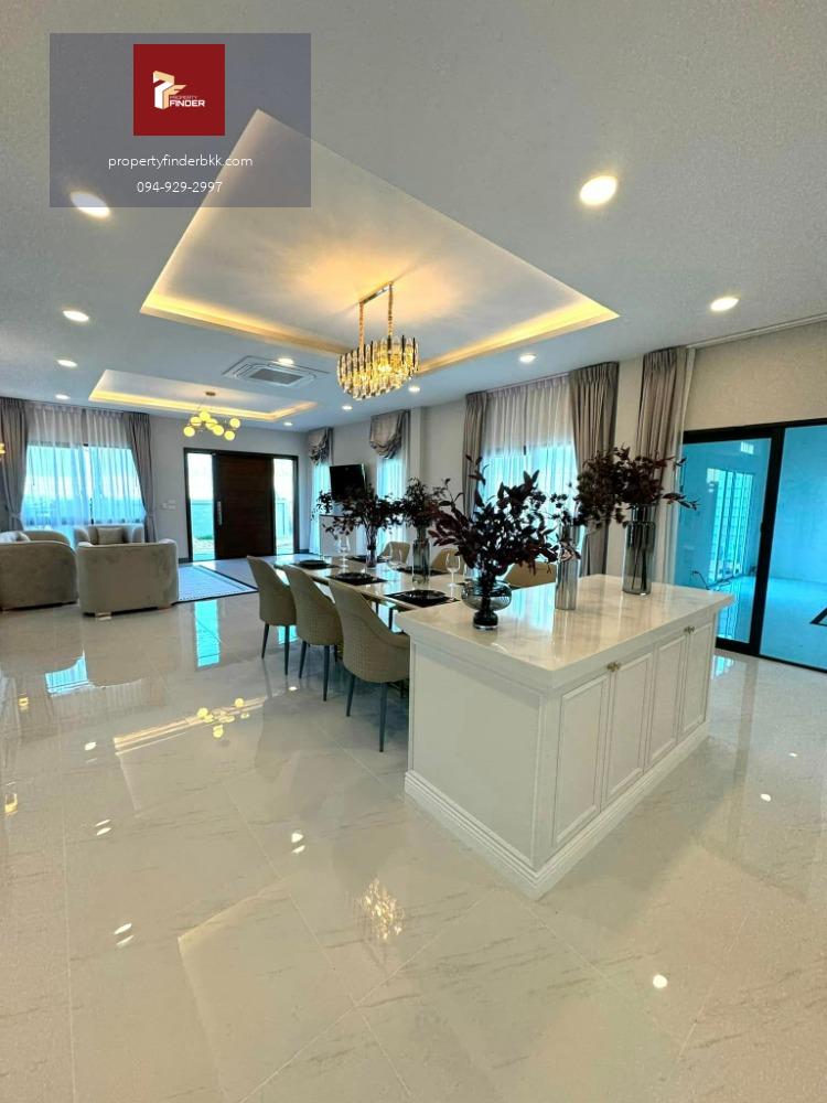 ให้เช่าบ้านเดี่ยวโครงการ เดอะ ซิตี้ บางนา ( The City Bangna ) ขนาด 120 ตร.ว. แต่งสวยหรู พร้อมสระว่ายน้ำส่วนตัว