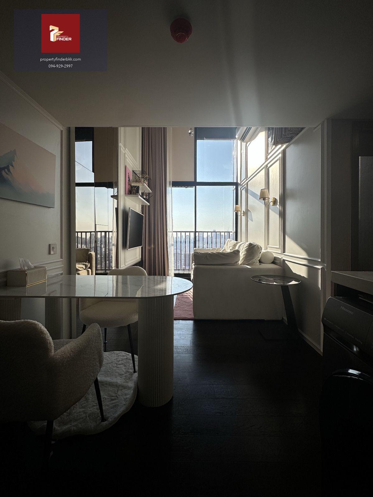 PFD-07753 ให้เช่า Park Origin Thonglor (พาร์ค ออริจิ้น ทองหล่อ) คอนโดหรูระดับ Luxury ใจกลางทองหล่อ 10 ห้อง Duplex ชั้น 43 วิวสวยที่สุด พร้อมเครื่องซัก-อบผ้า