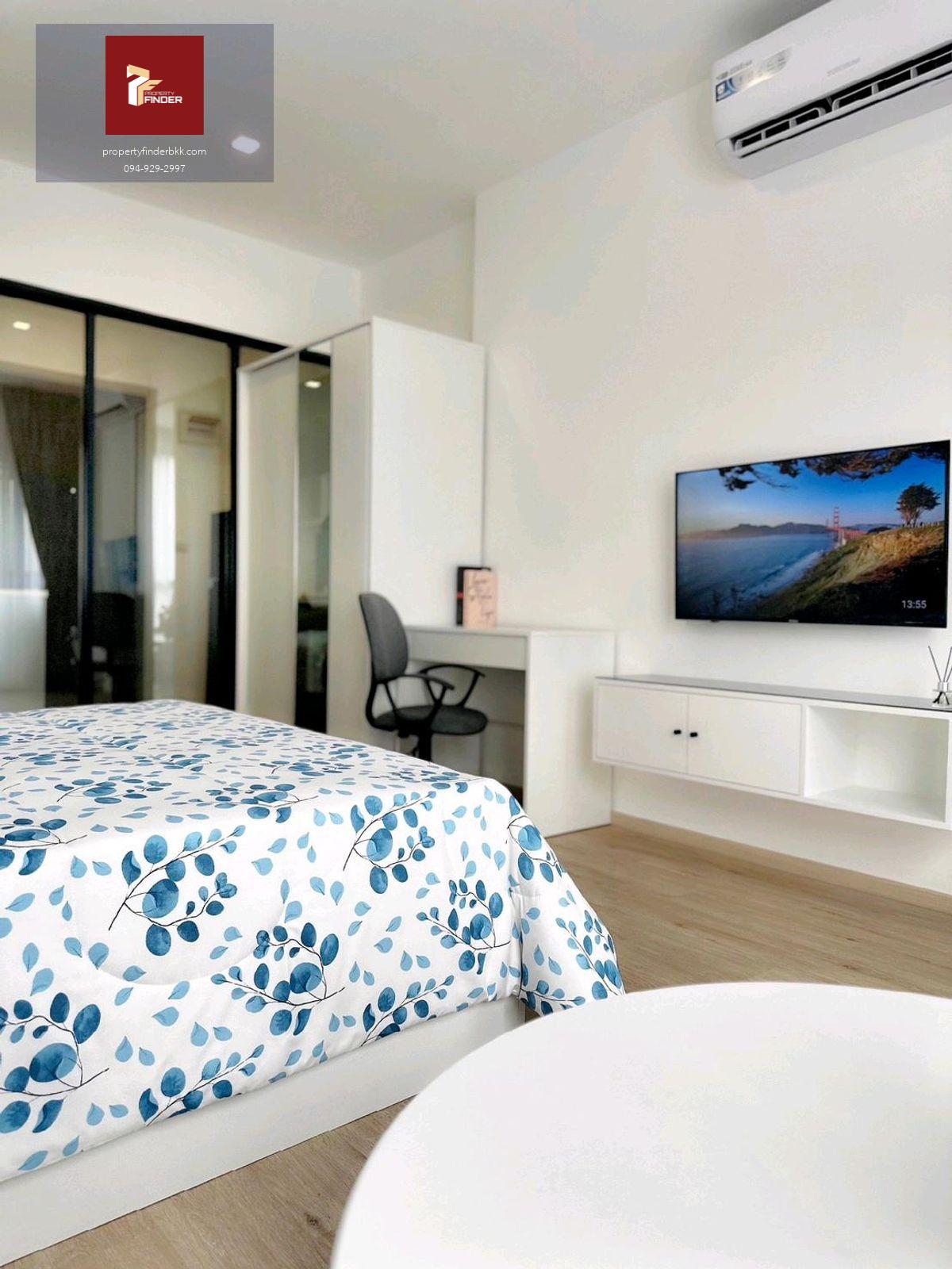 ให้เช่าคอนโด  เดอะริช พระราม 9-ศรีนครินทร์  ( The Rich Rama 9-Srinakarin )  นัดชมห้อง ■ line : @propertyfinder