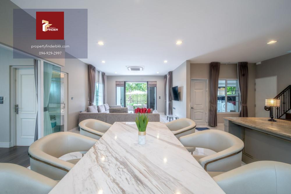 RL-005 ให้เช่า บ้านเดี่ยว นันทวัน รามอินทรา - พหลโยธิน 50 ( Nantawan Ramintra - Paholyothin 50 ) ขนาด 108 ตร.ว. ใกล้ รถไฟฟ้า  บ้านมุม พร้อมอยู่