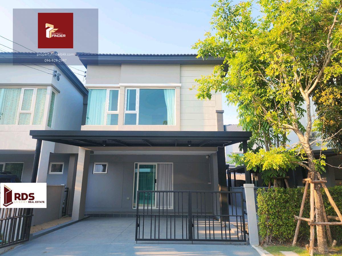 RL-025 ให้เช่าบ้านแฝด แกรนด์ พลีโน่ เมกา บางนา (Grande Pleno Mega Bangna)  ขนาด 36 ตร.ว. บ้านใหม่ทำเลดี