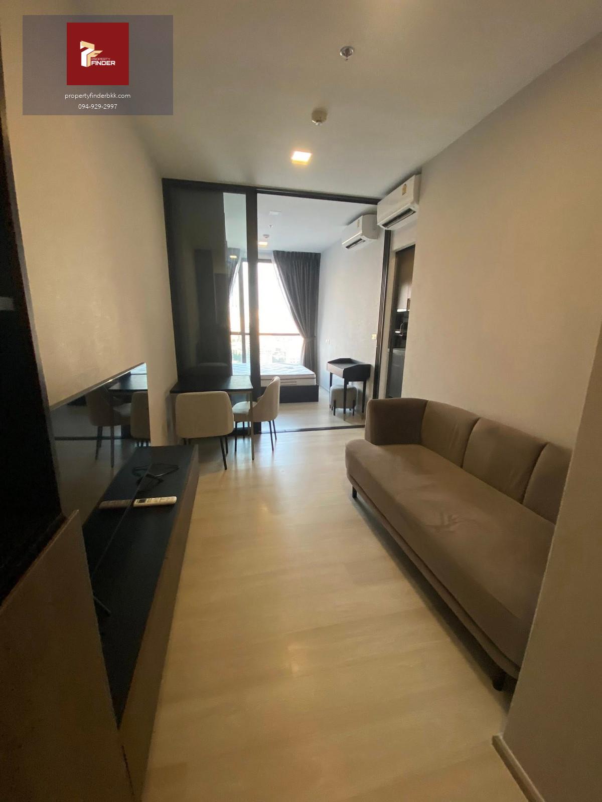 PFD-07849ให้เช่า The Privacy Jatujak (เดอะ ไพรเวซี่ จตุจักร) ชั้น 21 วิวโล่ง | 1 Bed ครัวปิดติดระเบียง (ทำอาหารได้จริง) มีเครื่องซักผ้าฝาหน้า 15,500 บ.