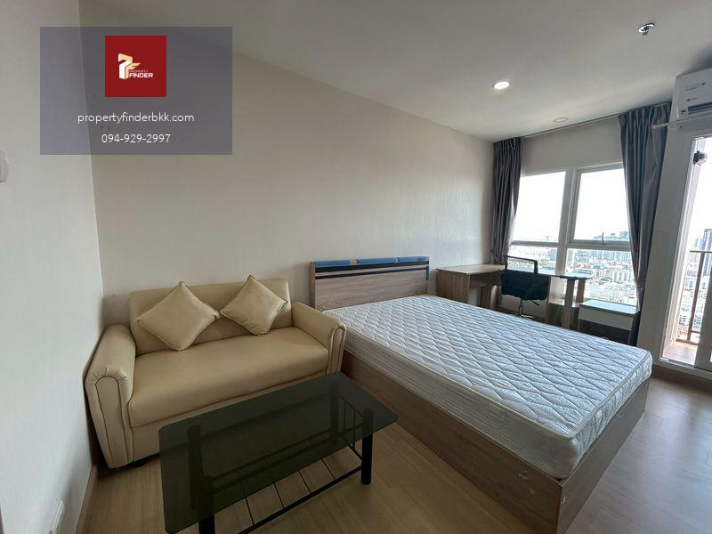 PFD-07843ให้เช่า Supalai Veranda Ramkhamhaeng (ศุภาลัย เวอเรนด้า) ตึก A ชั้น 32 วิวสูงเสียดฟ้า | Studio 28 ตร.ม. แต่งครบ ราคาคุ้มที่สุด 11,000 บ.