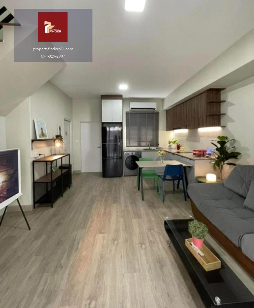 RL-031 ให้เช่า ทาวน์โฮม พลีโน่ สุขุมวิท-บางนา 2 ( Pleno Sukhumvit-Bangna 2 )  ขนาด 17.5 ตร.ว. ใกล้ BTS บางนา ตกแต่งครบ พร้อมอยู่
