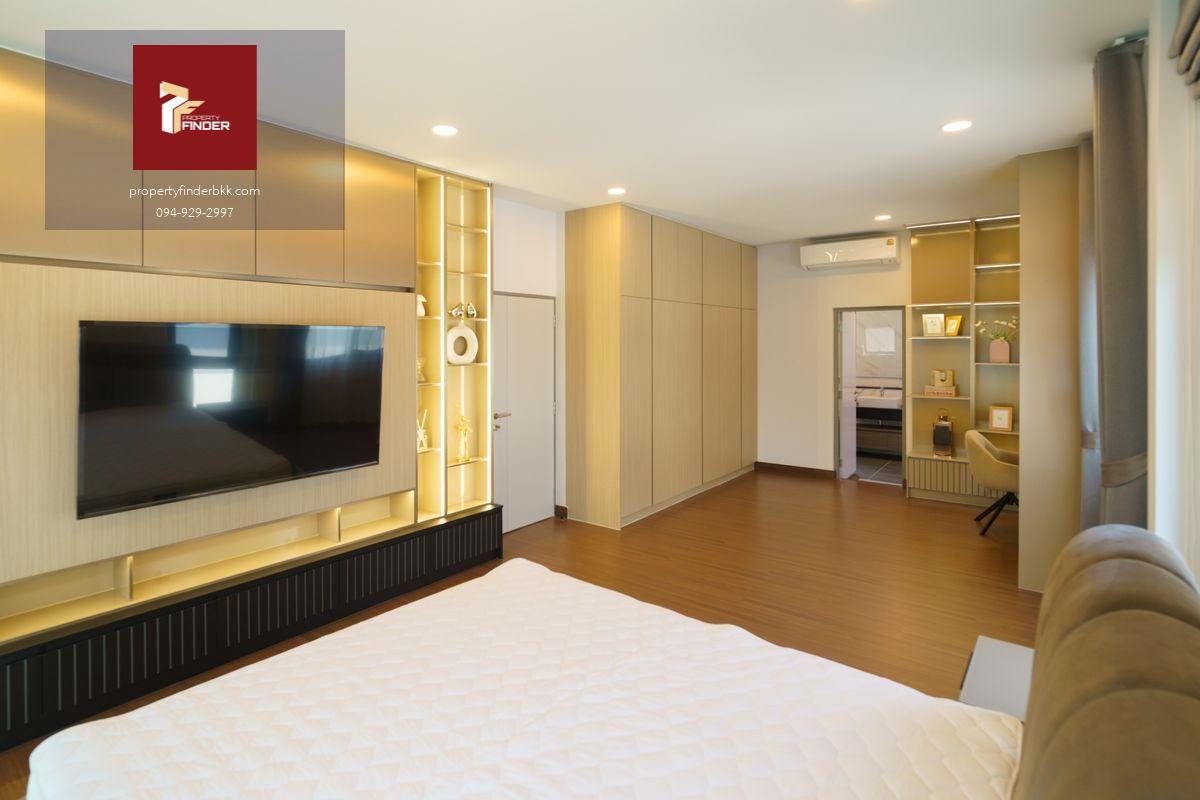 RL-115  ให้เช่า บ้านเดี่ยว เดอะ ซิตี้ บางนา ( The City Bangna ) ขนาด 63 ตร.ว. ตกแต่งบิ้วอินสวยหรู  พร้อมอยู่