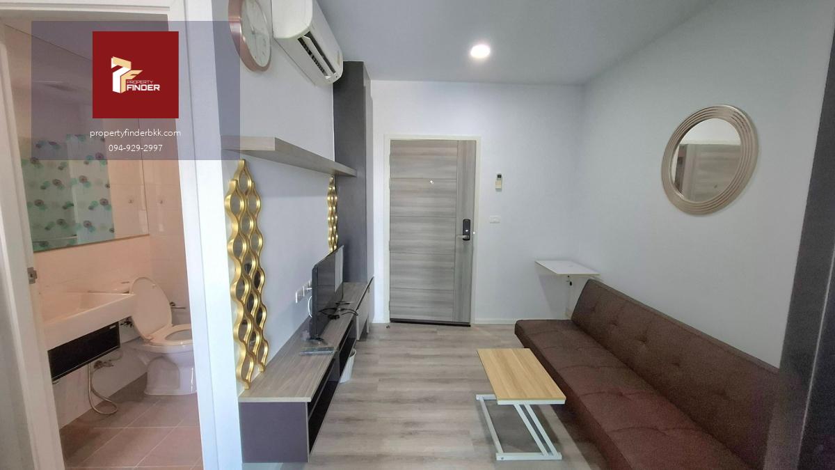 PFD-07874ให้เช่า Notting Hill Sukhumvit 105 (นอตติ้ง ฮิลล์) เดินถึง BTS แบริ่ง | 1 นอน ชั้น 8 ตึก E มีเครื่องซักผ้าฝาหน้า + บิ้วอินครบ 9,500 บ.