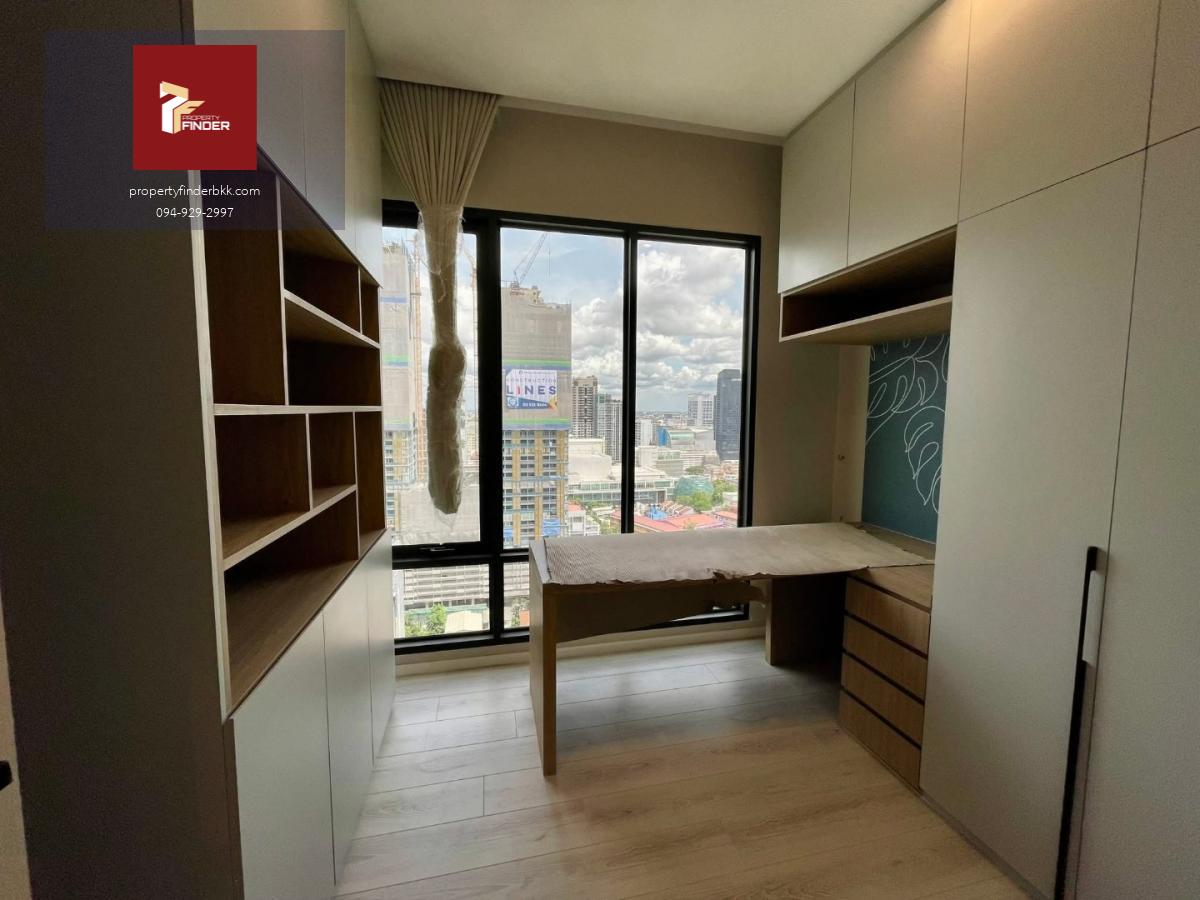 PFD-07830ให้เช่า The Room Phayathai (เดอะ รูม พญาไท) 2 นอน 70 ตร.ม. รีโนเวทใหม่! วิวสวนพาโนรามา | ชั้น 24 ครัวปิด ทำงาน WFH ได้ เพียง 38,000 บ.