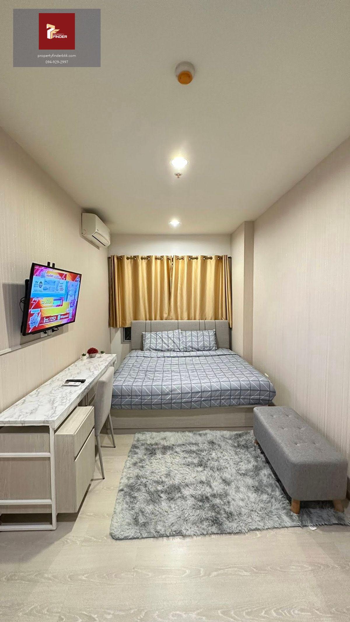 PFD-05421  ให้เช่าคอนโด นิช โมโน สุขุมวิท-ปู่เจ้า นัดชมห้อง ■ line : @propertyfinder