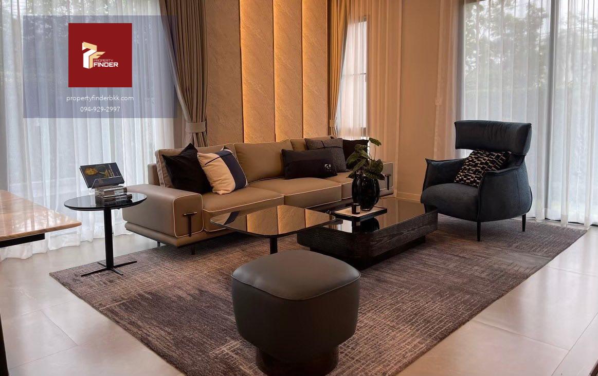 RL-181 ให้เช่าบ้านตัวอย่าง มัณฑนา บางนา กม.15 (Mantana Bangna KM.15) แปลงมุมติดสวน