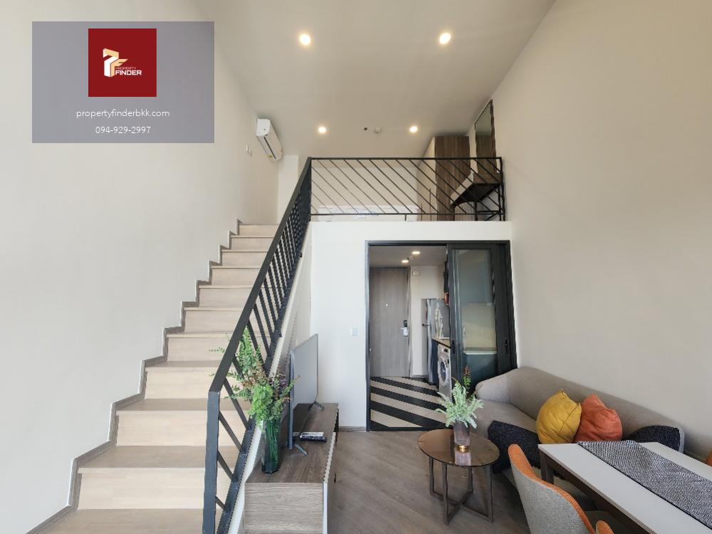 Rds-1013 ให้เช่าคอนโด เดอะ เบส สะพานใหม่ ห้อง loft 2 ชั้น พร้อมเข้าอยู่🔥🔥🔥