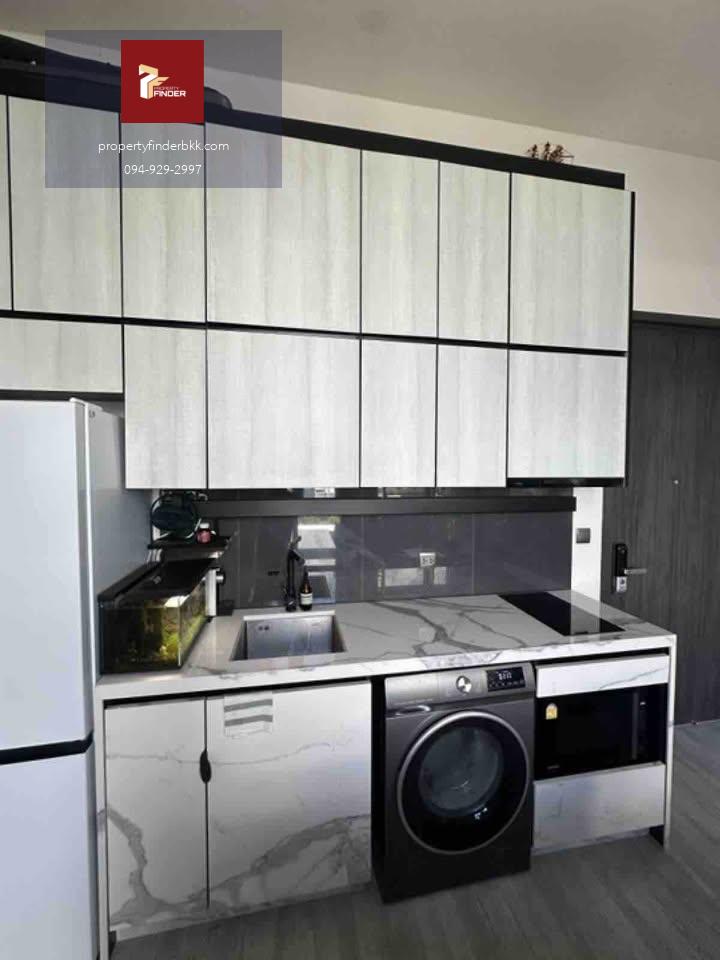 PFD-07877 ขาย/เช่า The Line Sukhumvit 101 (เดอะ ไลน์) เพดานสูง 3.4 ม. (Rare Item) | ห้องมุม ชั้น 9 แต่งครบพร้อมอยู่ ใกล้ BTS ปุณณวิถี & True Digital Park