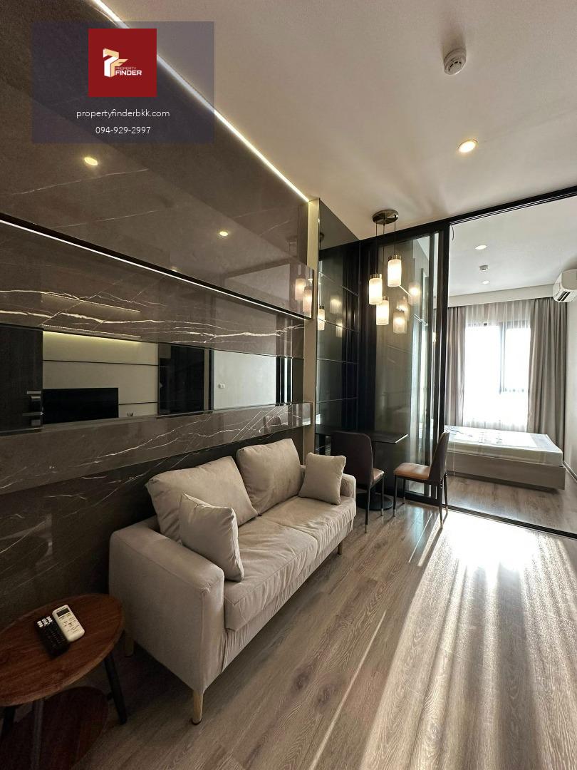 PFD-07931 ให้เช่า/ขาย KnightsBridge Prime Onnut ใกล้ BTS อ่อนนุช 1 นอน 26.9 ตรม. ชั้น 16 เพดานสูง 3 ม. ห้องใหม่กริ๊บ 25,000 บาท