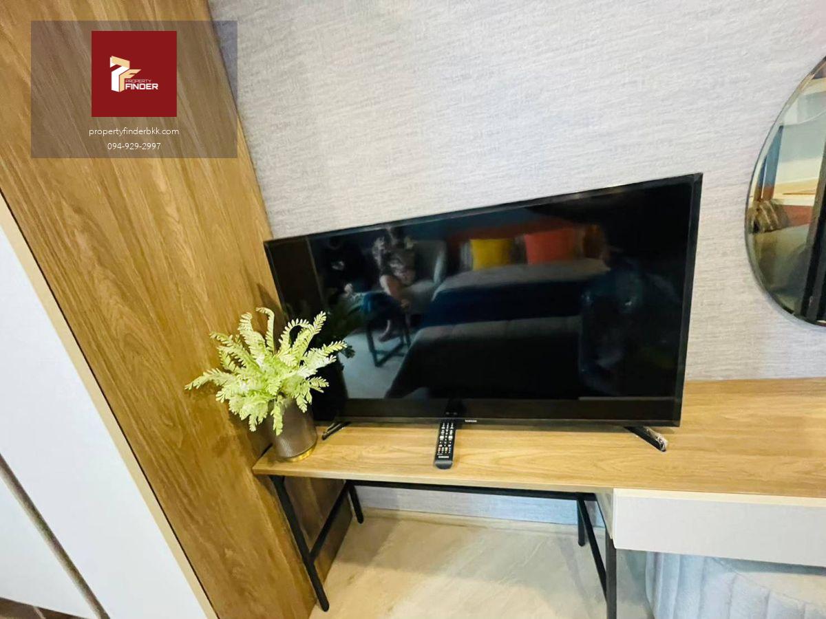 ให้เช่าคอนโด เดอะ เบส สะพานใหม่ [THE BASE Saphanmai] ห้องใหม่ เฟอร์และเครื่องใช้ไฟฟ้าครบ