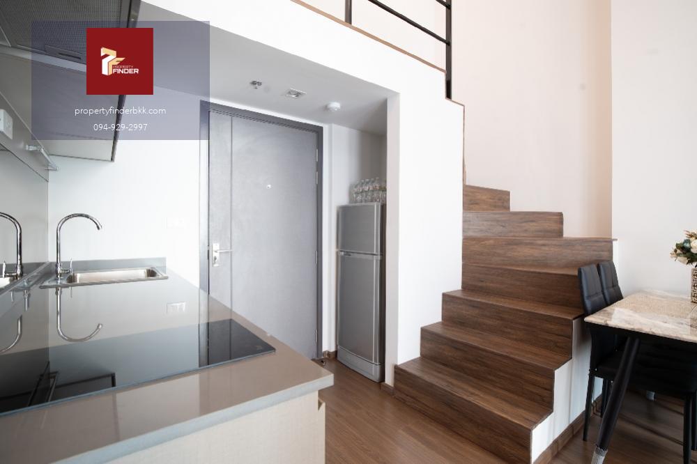 PFD-07969 ให้เช่า Ideo New Rama 9 ห้อง Duplex เพดานสูง 4.5 ม. 2 นอน 50 ตรม. ชั้น 22