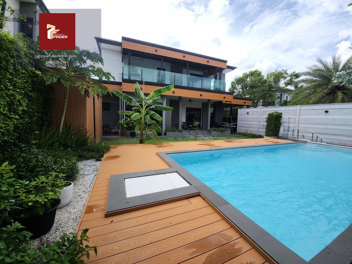 ให้เช่า บ้านเดี่ยว  เดอะ ซิตี้ บางนา กม.7 ( The City Bangna-KM7 ) ขนาด 380 ตร.ม.   ตกแต่งบิ้วอินสวยหรู  พร้อมอยู่ 🟥@rdsluxury