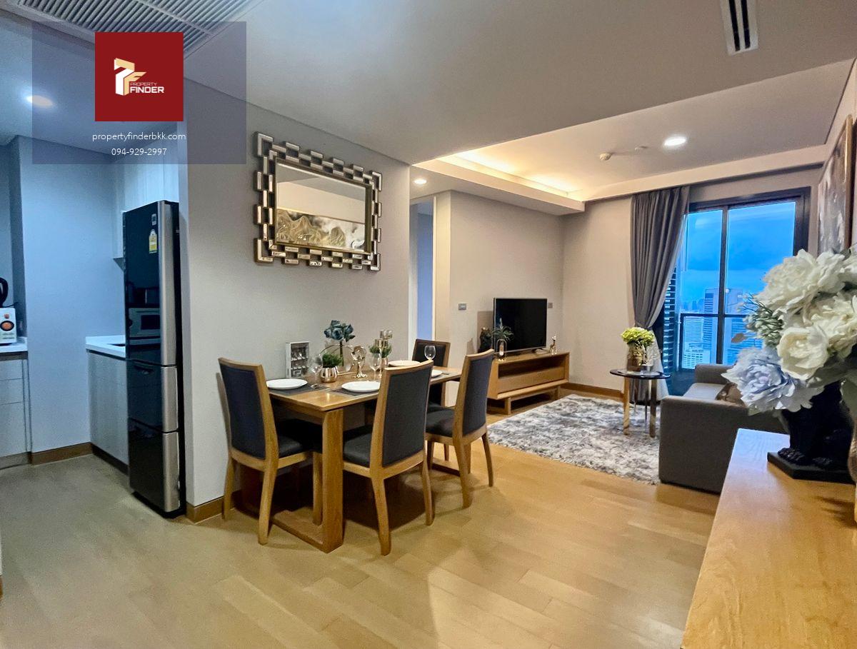 PFD-07784 ให้เช่า The Lumpini 24 (สุขุมวิท 24) ชั้น 33 วิวสวยเสียดฟ้า (Super High Floor) | 2 นอน 2 น้ำ แต่งครบพร้อมอ่างอาบน้ำ 54,000 บาท/เดือน