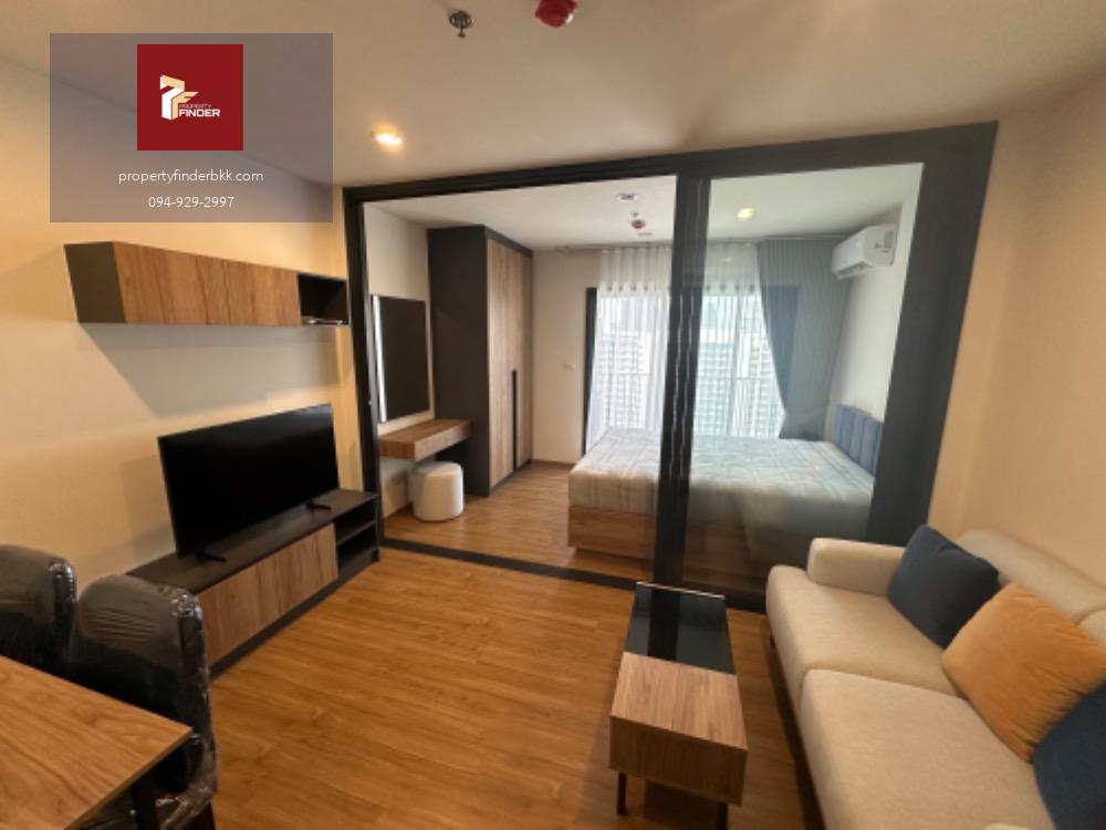 PFD-08035 ให้เช่า The Line Vibe 1 นอน 32.65 ตรม. ชั้น 29 วิวสวน ทิศเหนือ แต่งสวยจัดเต็ม ใกล้ BTS ห้าแยกลาดพร้าว