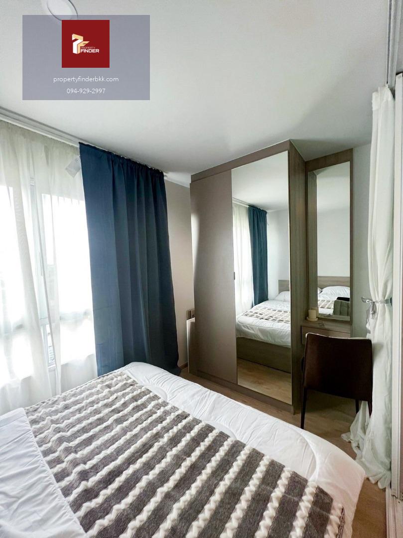 [PFD-07765] ให้เช่า Elio Del Moss | กั้นห้องกระจกใหม่ | รับสัญญาเช่าระยะสั้น | มีเครื่องซักผ้า | ใกล้ ม.เกษตร 