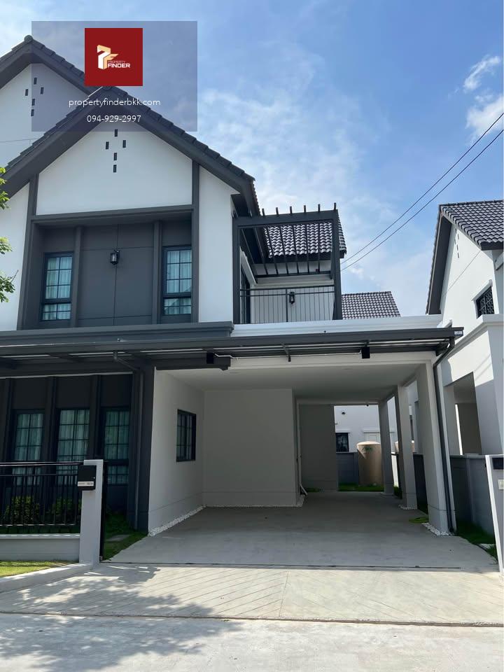 RL1-011 ให้เช่าบ้านเดี่ยว เซนโทร บางนา (Centro Bangna) ขนาด 60 ตร.ว. บ้านใหม่ใกล้ห้างเมกาบางนา 🟥@rdsluxury