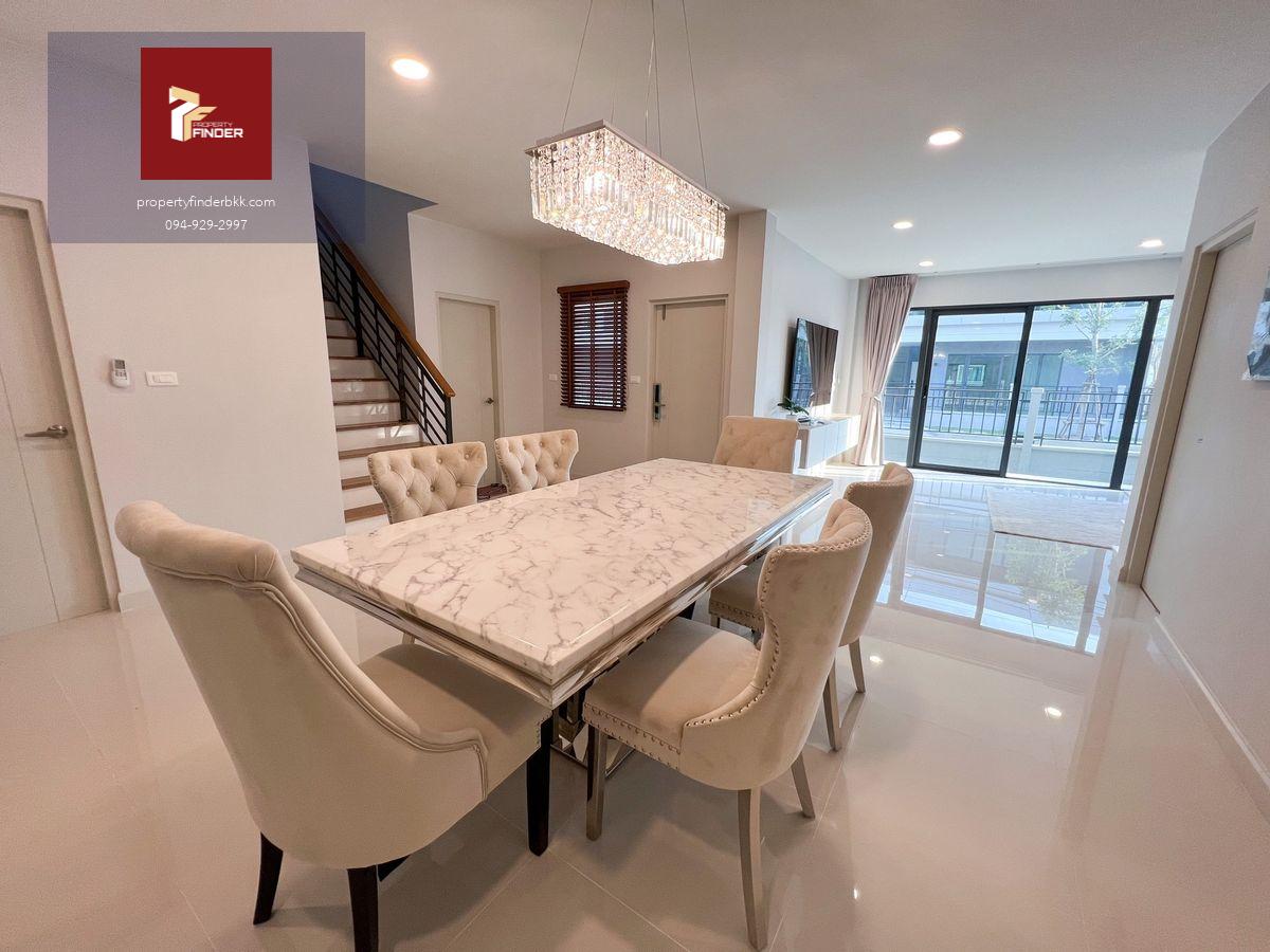 RL-097  ให้เช่า บ้านเดี่ยว เซนโทร บางนา ( Centro Bangna )ขนาด 61 ตร.ว.  ตกแต่งหรู พร้อมย้ายเข้า  ใกล้ Mega Bangna 🟥@rdsluxury