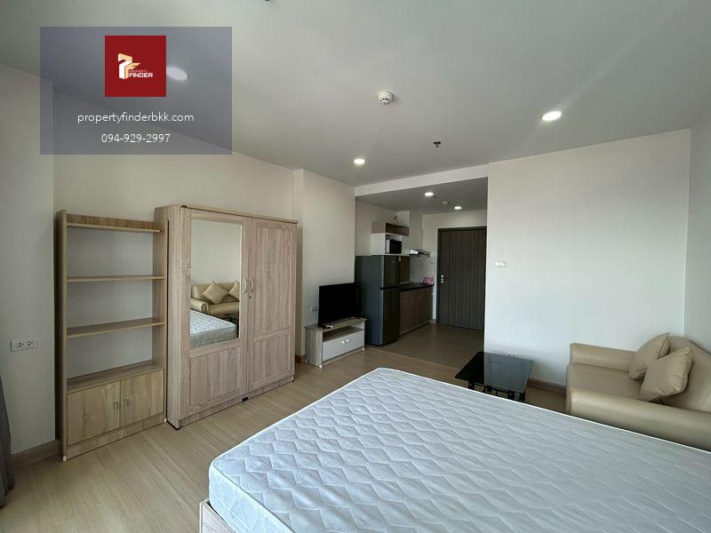 PFD-07843ให้เช่า Supalai Veranda Ramkhamhaeng (ศุภาลัย เวอเรนด้า) ตึก A ชั้น 32 วิวสูงเสียดฟ้า | Studio 28 ตร.ม. แต่งครบ ราคาคุ้มที่สุด 11,000 บ.