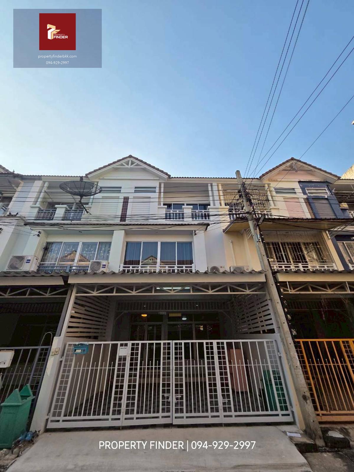 🏡 ประกาศให้เช่า บ้านเดี่ยว โครงการ Flora Ville Srinakarin บ้านเดี่ยว 3 ชั้น