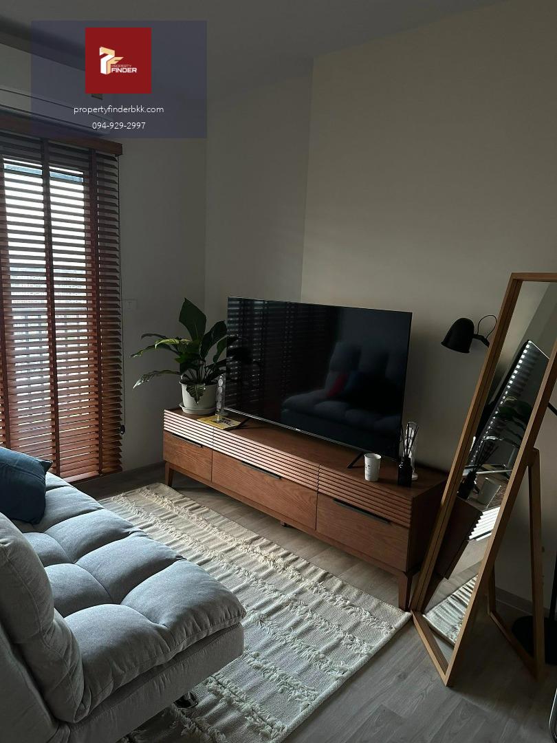 PFD-07853 ให้เช่า Niche Mono Ramkhamhaeng (นิช โมโน รามคำแหง) ติด MRT | ชั้น 19 ตึก B เฟอร์ฯ ครบพร้อมเครื่องครัว มี Starbucks ในโครงการ 15,000 บ.