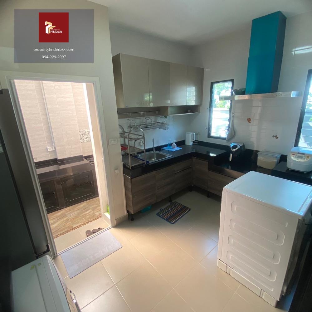 RL-023 ให้เช่า บ้านเดี่ยว มัณฑนา บางนา กม.7 ( Mantana Bangna Km.7 ) ขนาด 65 ตร.ว. ตกแต่งสวย  ใกล้ MEGA บางนา