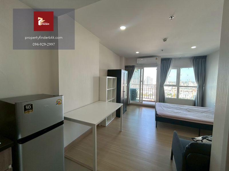 PFD-07846 ให้เช่า Supalai Veranda Ramkhamhaeng (ศุภาลัย เวอเรนด้า) ตึก B ชั้น 26 วิวสูงเสียดฟ้า | Studio 28 ตร.ม. แต่งครบพร้อมอยู่ เพียง 10,500 บ.