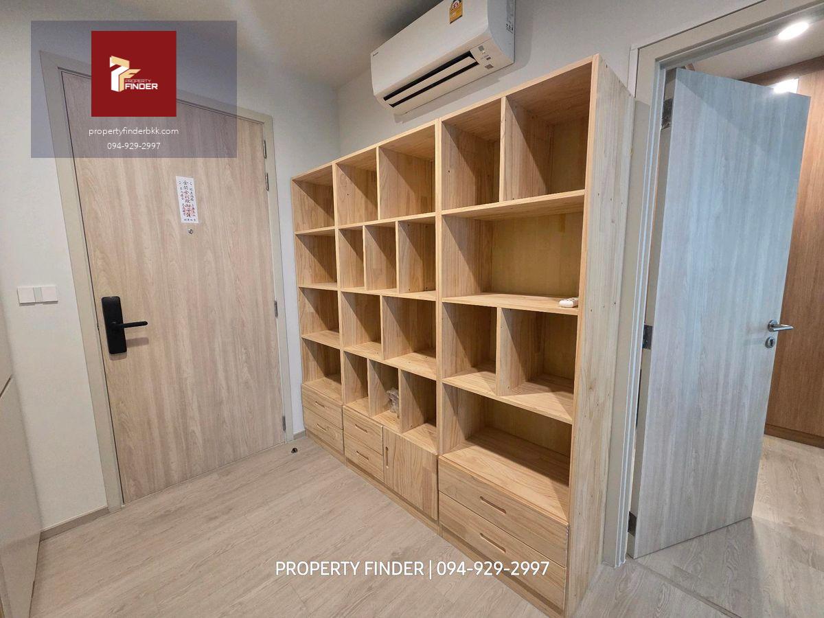 PFD-05826 ให้เช่าคอนโดนิว โนเบิล เซ็นเตอร์ (Nue Noble Centre Bangna) ห้องสวยสไตล์มูจิ ✨️ นัดชมห้อง 🟥LINE : @pfbkk