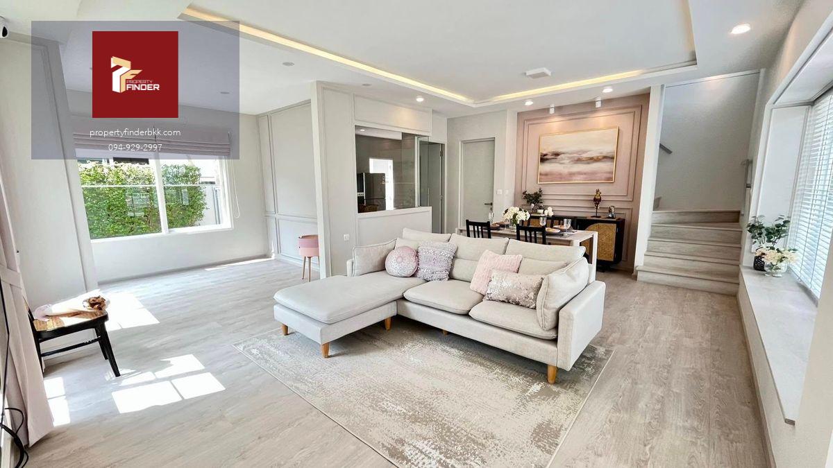 RL-106  ให้เช่าบ้านแฝด อัญญ่า บางนา-รามคำแหง 2 (Anya Bangna-Ramkhamhaeng 2) ขนาด 60 ตร.ว. ตกแต่งสวย  บิ้วอินครบ พร้อมอยุ่  ใกล้ Mega Bangna