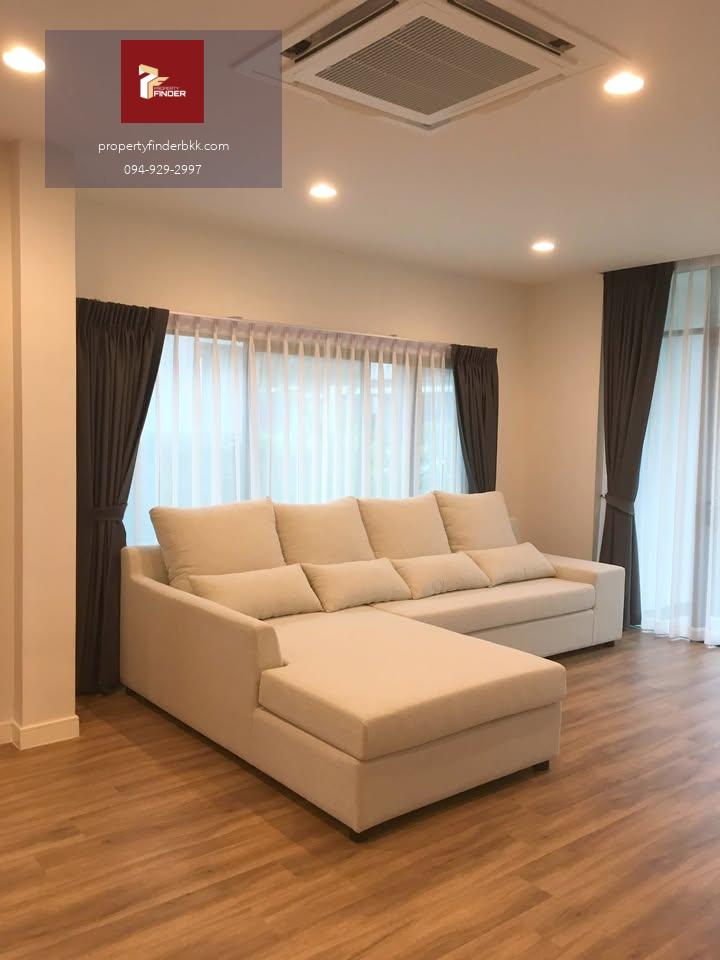 ให้เช่า บ้านเดี่ยวเศรษฐสิริ กรุงเทพกรีฑา  Setthasiri Krungthep Kreetha  ขนาด 58 ตร.ว. ใกล้รถไฟฟ้า Airport Link   พร้อมอยู่