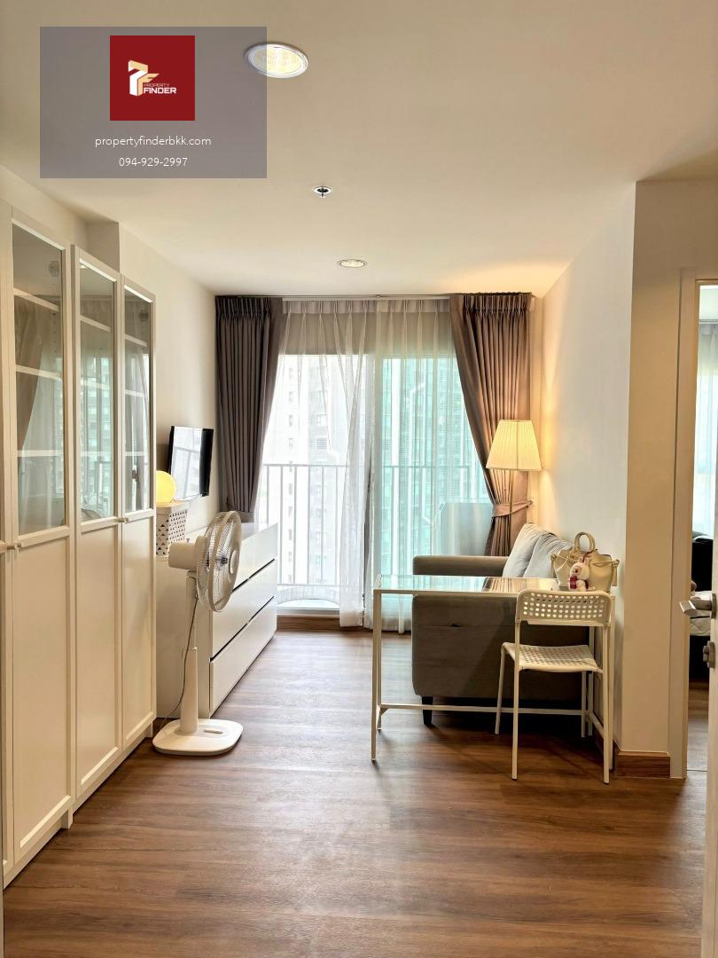 PFD-08000 ให้เช่า The Trust @ BTS Erawan 1 นอน 29 ตรม. ชั้น 16 เฟอร์ครบ