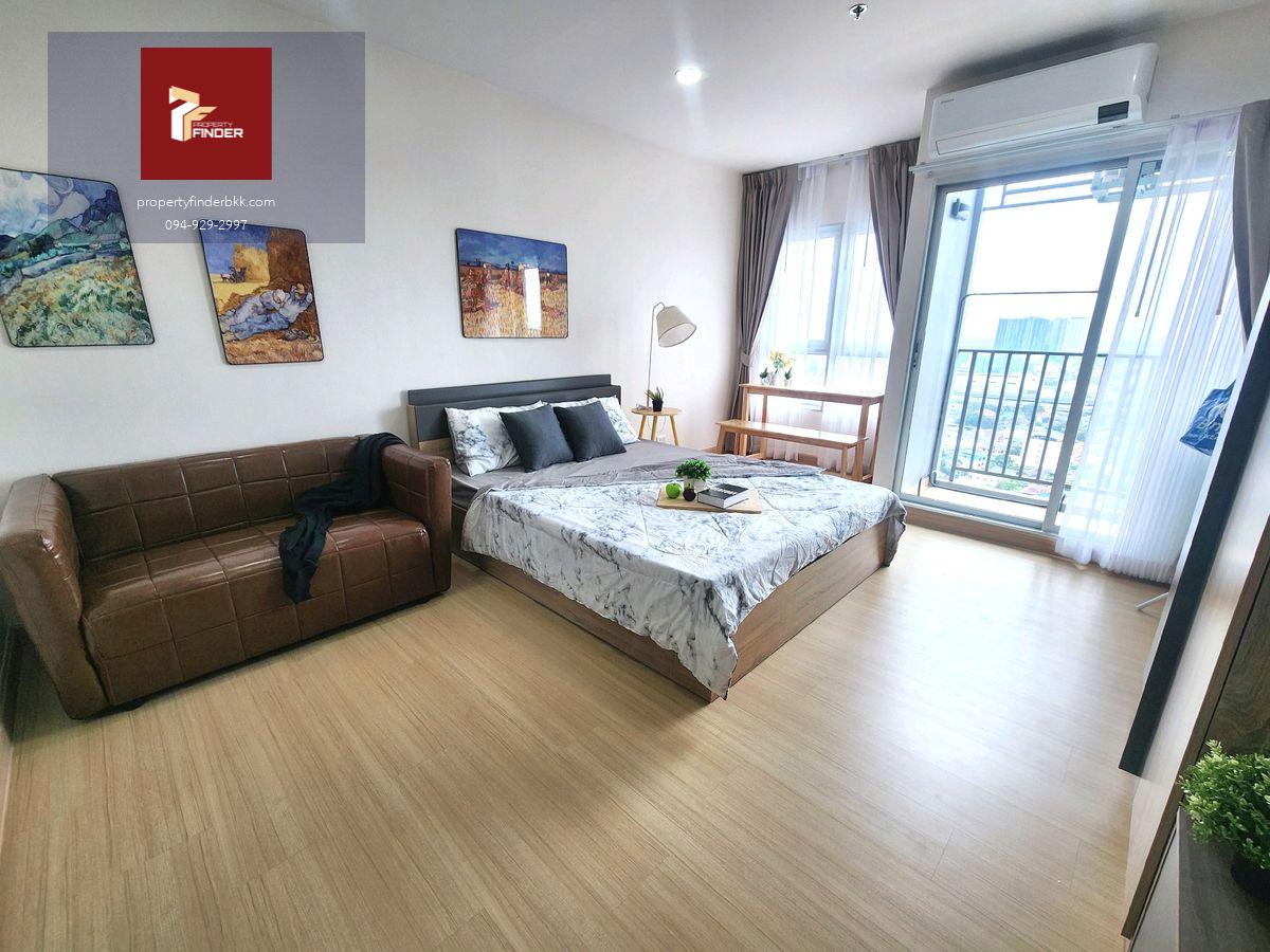 Rds-4710  ให้เช่าคอนโด ศุภาลัย เวอเรนด้า สุขุมวิท 117 ห้องใหม่มือหนึ่ง มีกระจกกั้นห้องครัว นัดชมห้อง 👉line : @pfbkk