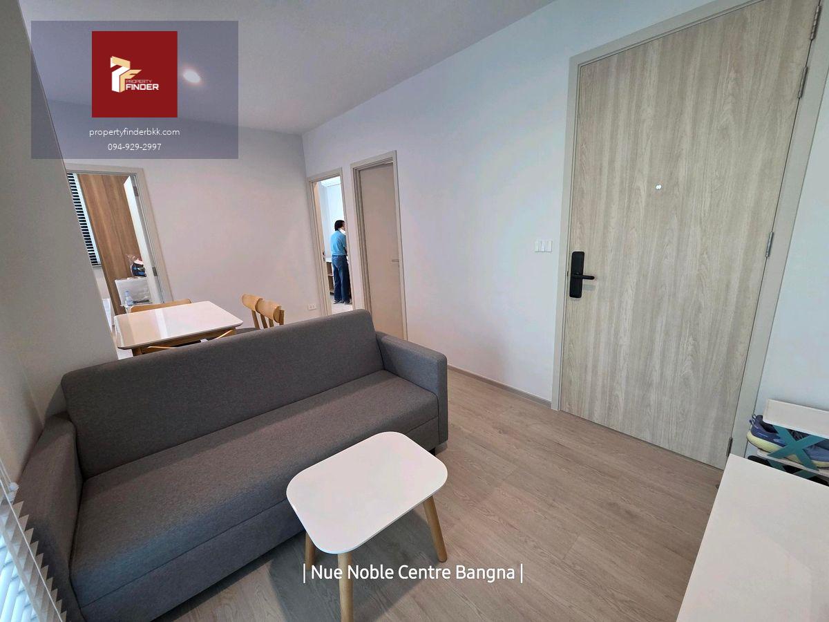 Property Finder (Agent ประจำโครงการ) ให้เช่าคอนโดนิว โนเบิล เซ็นเตอร์ (Nue Noble Centre Bangna) ห้องมุม 38 ตรม. ✨️ นัดชมห้อง 🟥LINE : @pfbkk
