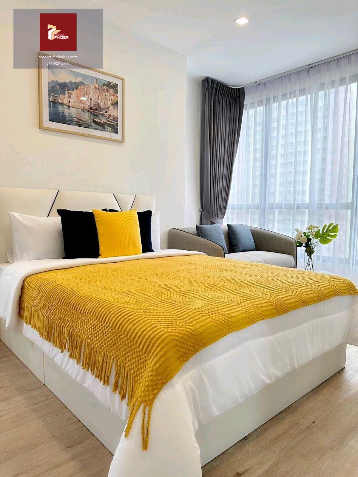 ให้เช่าคอนโด เดอะริช พระราม 9-ศรีนครินทร์ ( The Rich Rama 9-Srinakarin ) นัดชมห้อง ■ line : @propertyfinder