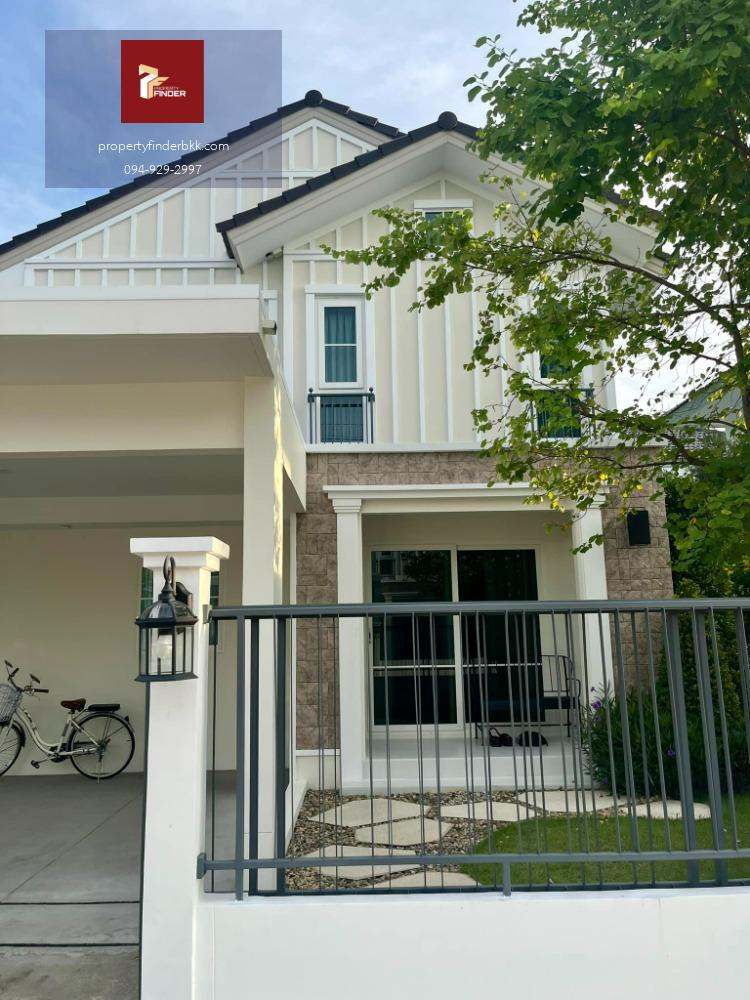 ให้เช่าบ้านเดี่ยวโครงการ วิลลาจจิโอ 2 ศรีนครินทร์ - บางนา (Villaggio 2 Srinakarin - Bangna) ขนาด 50 ตร.ว. บ้านใหม่แต่งสวย เฟอร์ครบ