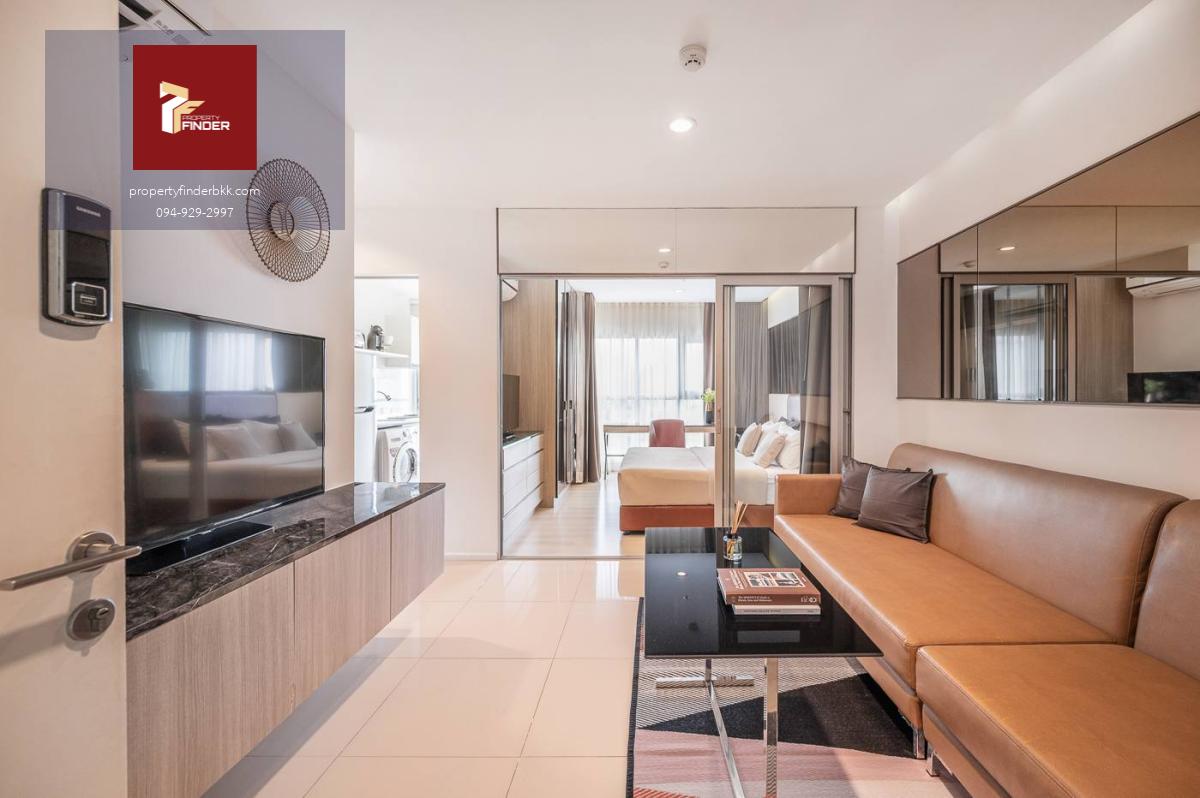 PFD-07900 ให้เช่า Aspire Sukhumvit 48 ใกล้ BTS พระโขนง 1 นอน 39 ตรม. แต่งครบ 