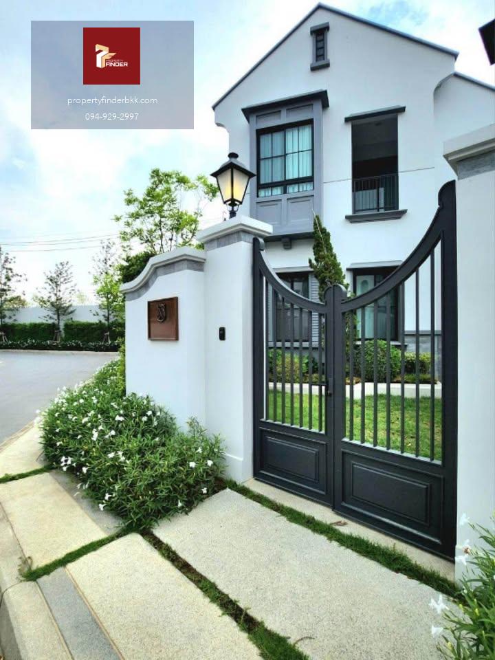 ให้เช่า บ้านเดี่ยว นันทวัน พระราม 9 – กรุงเทพกรีฑาตัดใหม่ ( Nantawan Rama 9-New Krungthepkreetha ) ขนาด 103.8 ตร.ว.  บ้านมุม ตกแต่งหรู พร้อมอยู่