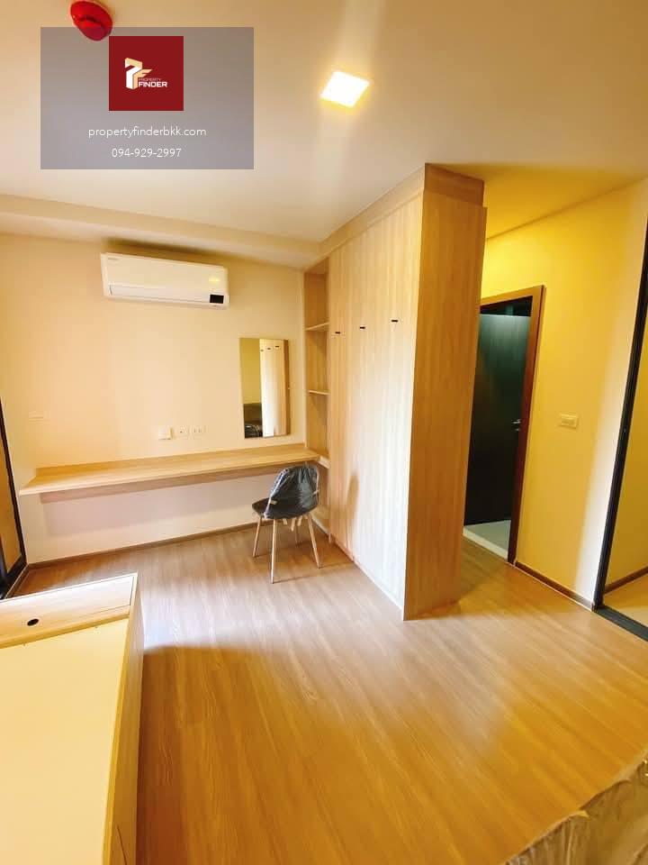 PFD-07875 ให้เช่า The Muve Bangna (เดอะมูฟ บางนา) วิวสระว่ายน้ำสวย! | 1 Bed 26 ตร.ม. ครัวปิดแยกส่วน แต่งครบ ใกล้โรงเรียน ICS / Central Bangna เพียง 9,500 บ.