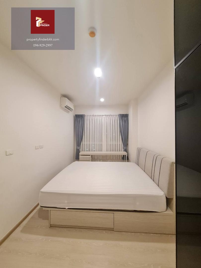 ให้เช่าห้องใหญ่ 35 ตรม. นิช โมโน สุขุมวิท-ปู่เจ้า (Niche Mono Sukhumvit-Puchao) ชั้น 8 แต่งครบ 12,000 บ./เดือน (PFD-07726)