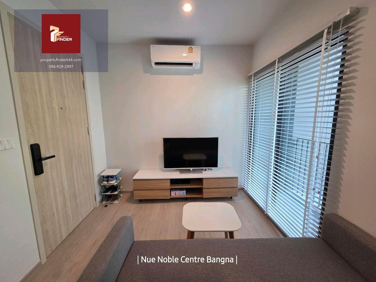 Property Finder (Agent ประจำโครงการ) ให้เช่าคอนโดนิว โนเบิล เซ็นเตอร์ (Nue Noble Centre Bangna) ห้องมุม 38 ตรม. ✨️ นัดชมห้อง 🟥LINE : @pfbkk