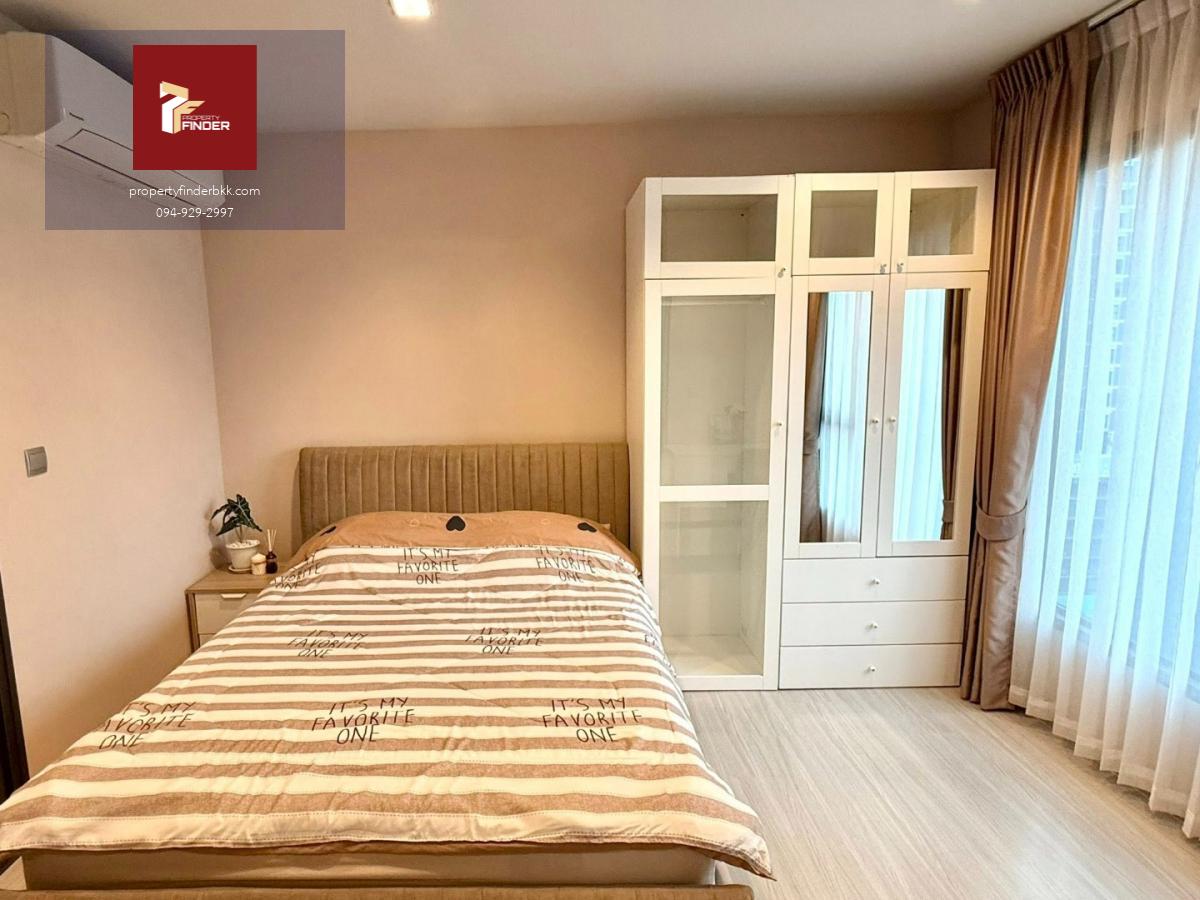 PFD-07818Life Asoke-Rama 9 ห้องสตูดิโอ (28 ตร.ม.) แต่งสวย Minimal ชั้น 14 ทิศใต้ ลมดี วิวไม่บล็อก | ใกล้ MRT พระราม 9 เริ่ม 18,000 บ.