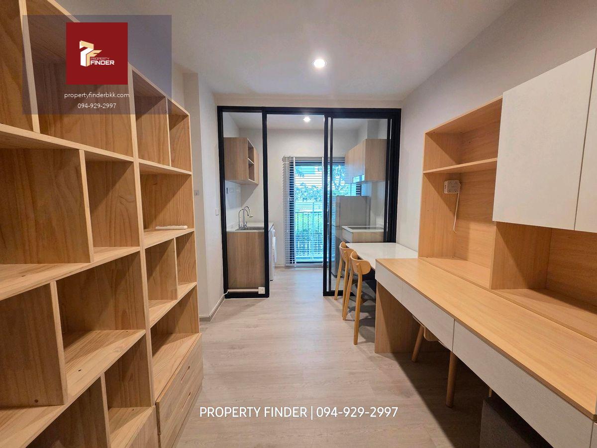 PFD-05826 ให้เช่าคอนโดนิว โนเบิล เซ็นเตอร์ (Nue Noble Centre Bangna) ห้องสวยสไตล์มูจิ ✨️ นัดชมห้อง 🟥LINE : @pfbkk