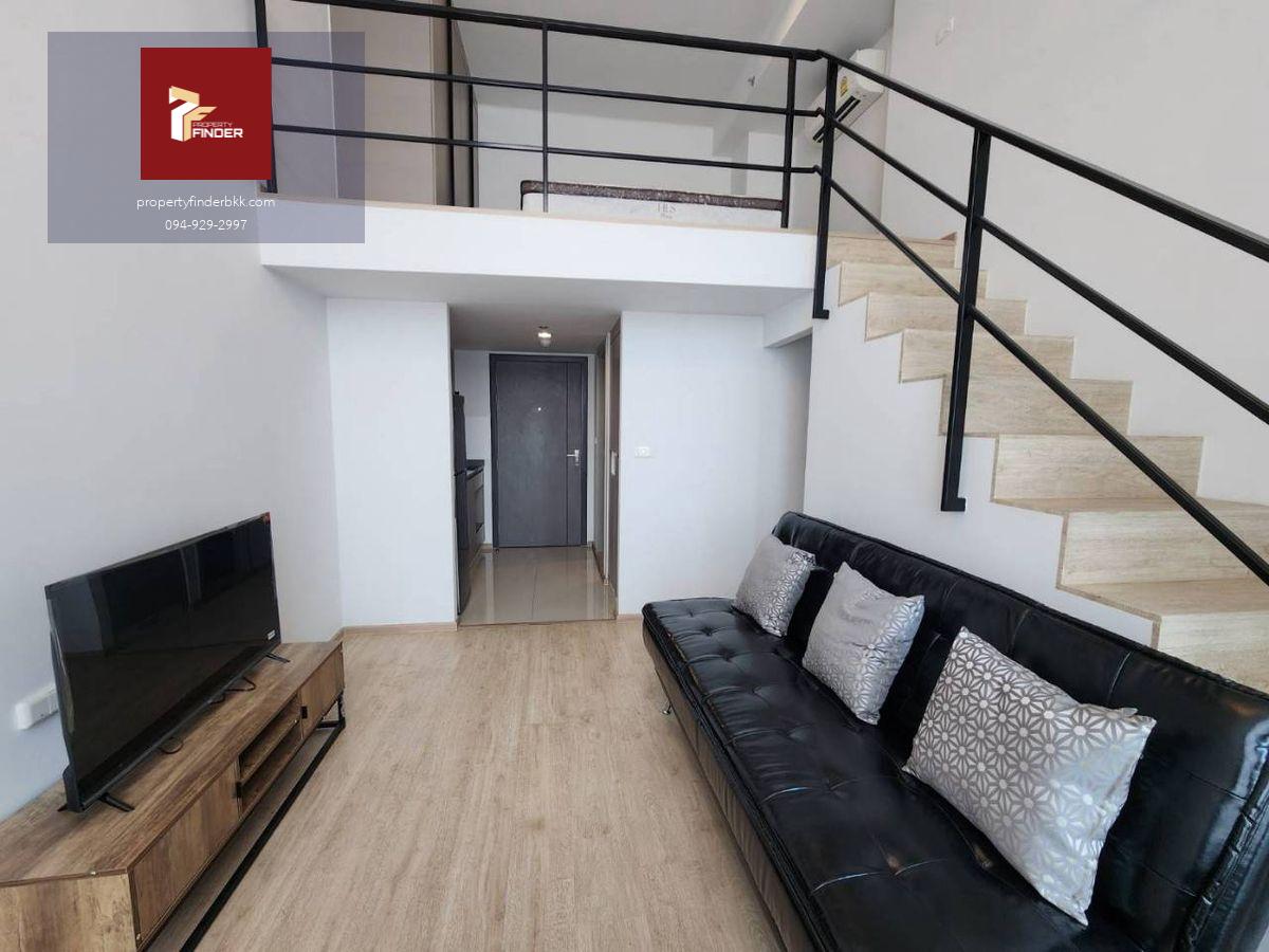 ให้เช่าคอนโด ไอดีโอ พระราม 9-ตัดใหม่ [Ideo New Rama 9] ห้อง Duplex ว่างพร้อมย้ายเข้า 10 มิ.ย.68